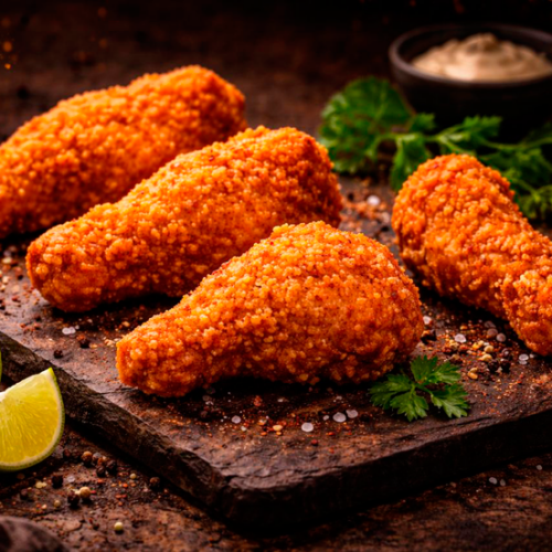 Frozen crispy chicken wings