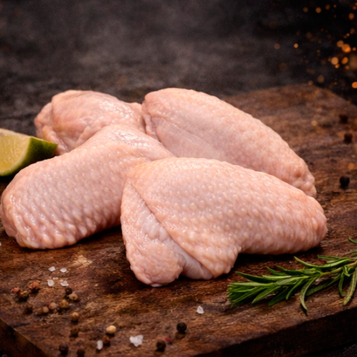 Frozen chicken 2-joint wing