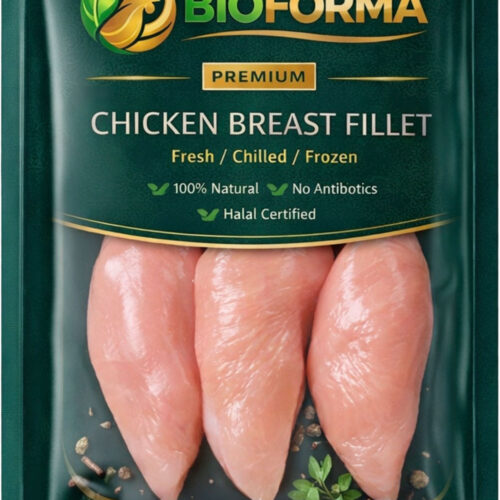 Frozen chicken half breast