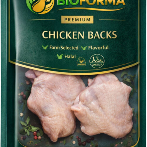 Frozen chicken upper back